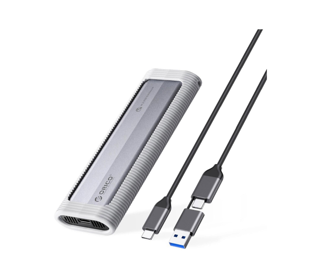 Orico M.2 NVME/NGFF USB-C/USB-A na USB-C 6Gb/s / 10Gb/s - szara - 1343412 - zdjęcie